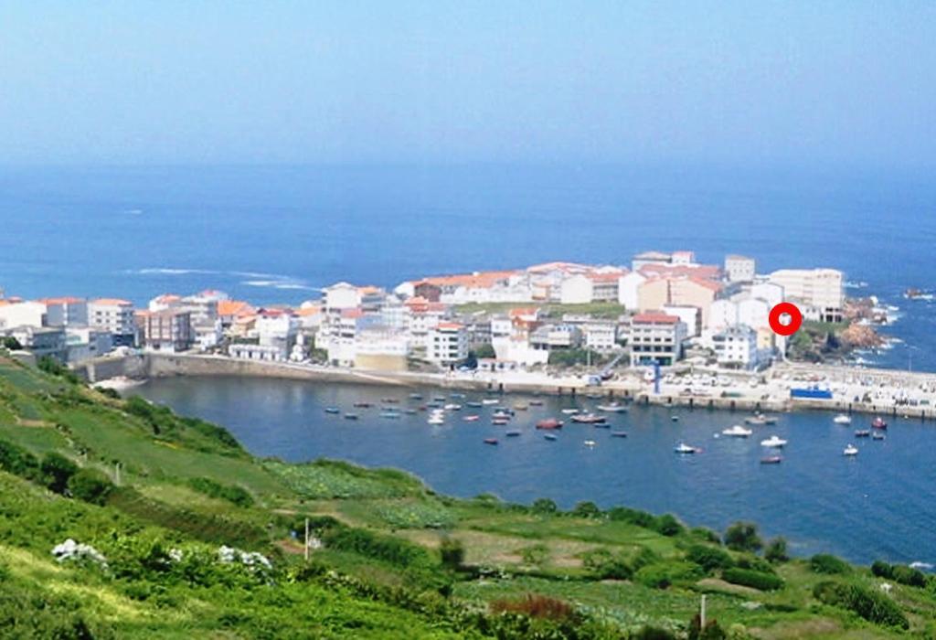 Vila Marina. Casa Marinera Con Terraza Sobre El Mar En Caion Cayón Kültér fotó